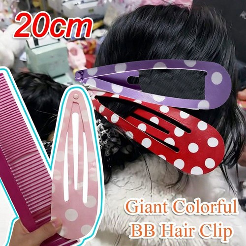 20cm hair clips print - 20cm, 3d