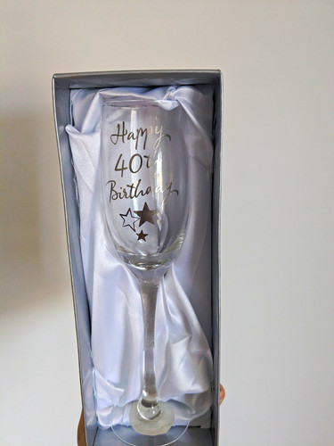 Happy 40th birthday clear - 40th, birthday"