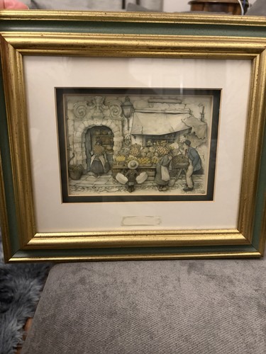 Vintage anton pieck shadow - vintage, 3d