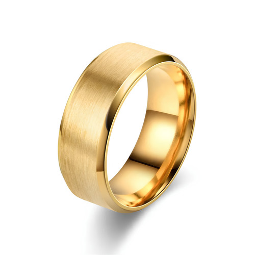 Titanium steel rings for men