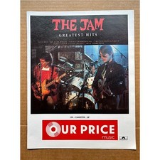 JAM GREATEST HITS  POSTER SIZED original music press advert from 1991 - these vi