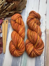 2x Boho Hand Spun Art Yarn