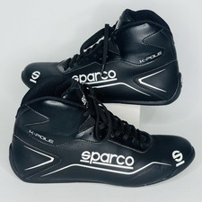 Sparco K-Pole Karting Boots Black Driving Go Kart Shoes UK Size 5.5 EU 39