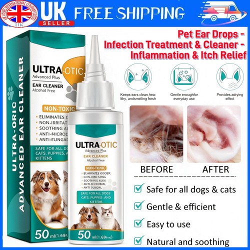 Pet ear drops - drops, infection
