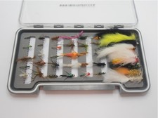 45 Mixed BARBLESS Flies, Boxed