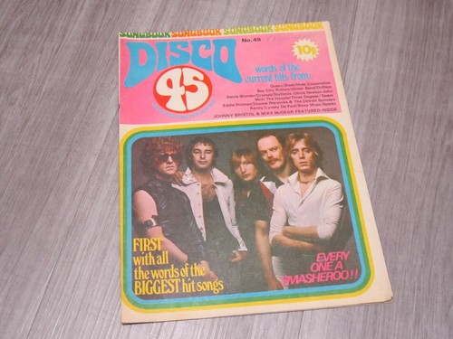Vintage disco song book - 45,