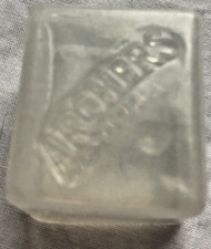 1x ARCHER'S PEACH SCHNAPPS 3cm PLASTIC COLD CUBE NOT FOR USE JUST COLLECTABLE