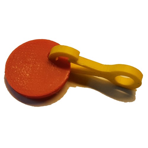 Token and clip - x,