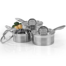 Salter Saucepan Set 3 PC 16 18