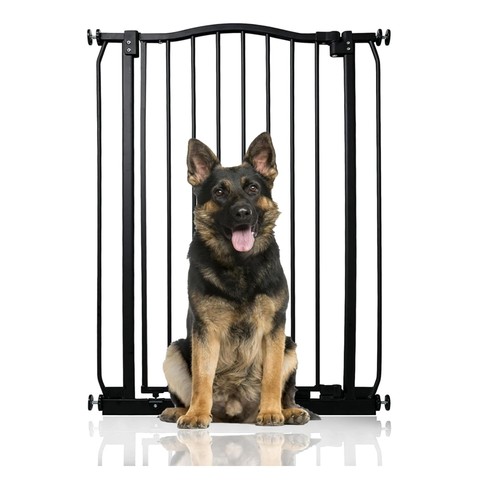 Extra tall curved pet gate - tall,