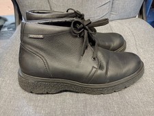 Mephisto black leather ankles boots size 10/45