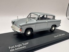 Lledo/Corgi Vanguards VA00124 Ford Anglia Super Blue Mink 1:43 Scale Model