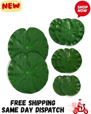 8Pcs Artificial Lily Pads Pond