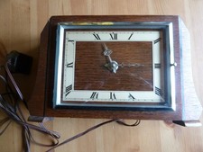 Temco Electric Art Deco Clock 1930s Working Order.