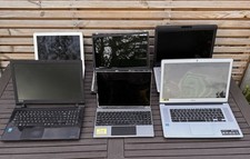 JOBLOT 6x Laptops┃FAULTY, UNTESTED, BROKEN TECH JOBLOT - ACER, APPLE, LENOVO