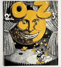 OZ MAGAZINE No.22. Martin Sharp cover