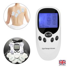 8 Pain Electrical Tens Machine Massager Pulse Muscle Stimulator Back Therapy USB