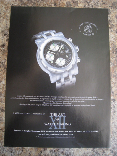 Art watchmaking almex tech - of,