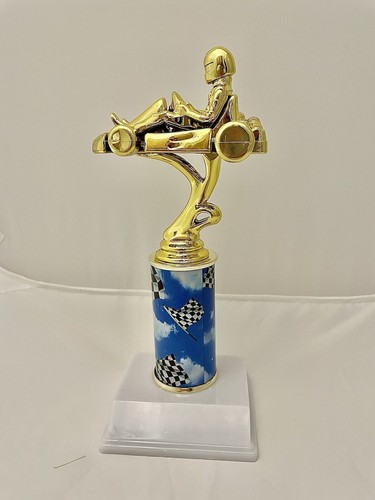 Kart racing trophy - kart,