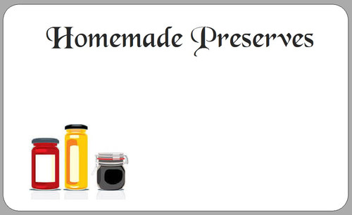 Homemade preserves stickers - homemade,