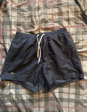 Lacoste Men's Lightweight Navy Swim Shorts Size Small Brand New