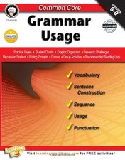 Grammar Usage, Grades 6-8
