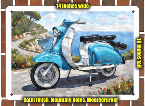Metal sign 1959 lambretta - sign,