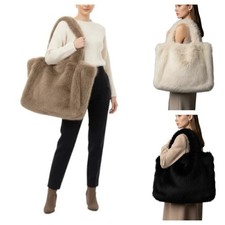 Women's Designer Fluffy Tote