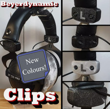 Replacement headband clips sliders for beyerdynamic DT 770 880 990 PRO