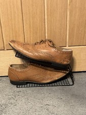 Topman Brogue Tan Brown Shoes