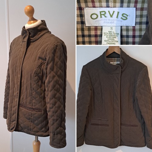 Orvis womens brown quilted - brown,