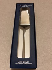 Dartington Polished Stainless Steel Cake Server Cake Slice-Pie Slice Brand New