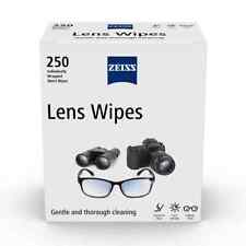 Zeiss Lens Cleaning Wipes - Box of 250 Individually Wrapped Glasses Phone Wipes