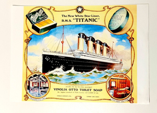 Titanic new white - new, liner