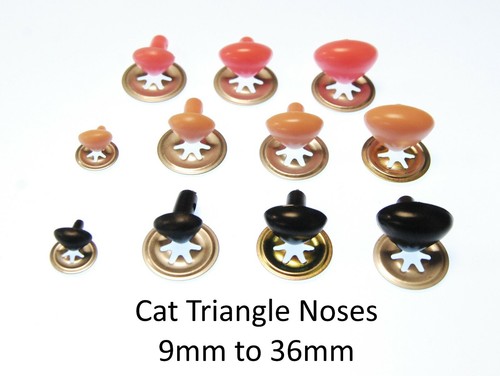 Triangle noses with metal - noses,