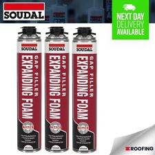 3 x Soudal B3 Gap Filler PU