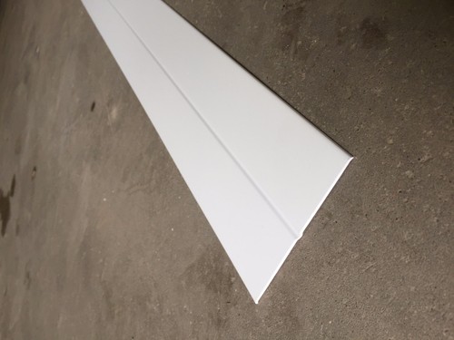 Upvc white flexi angle trim - upvc,
