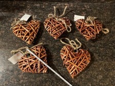 Rattan Wicker Hanging Brown