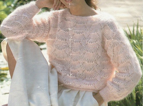 Slash neck mohair - slash,