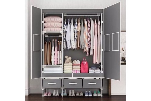Anmas double door fabric - door,