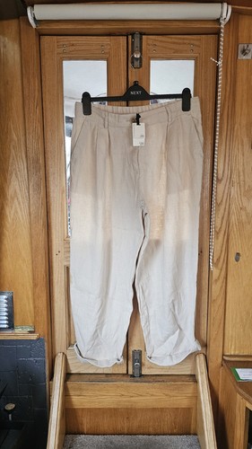 Bnwt beige linen - bnwt, size