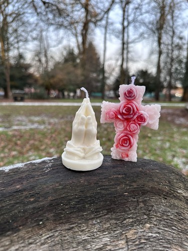 Praying hands with cross - praying,