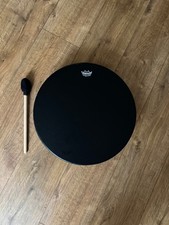 Remo 16 x 3.5" Bahia Black buffalo drum