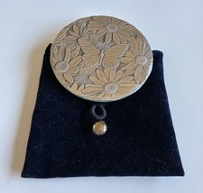Butterfly Daisy Compact Mirror