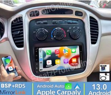 For 2000-2007 Toyota Highlander Android 13 Carplay Car Radio Stereo GPS Bluetoot