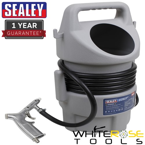 Sealey shot blasting kit 22kg - sealey,