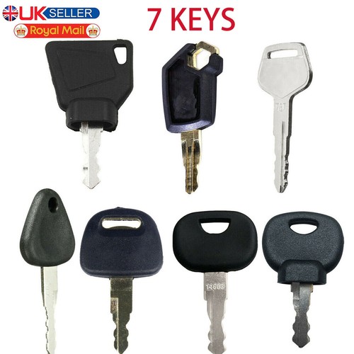 Key master plant excavator - 7, plant/