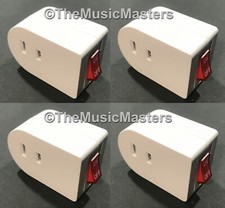 4X Single Outlet AC Wall Plug