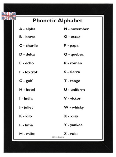High quality phonetic - a4,