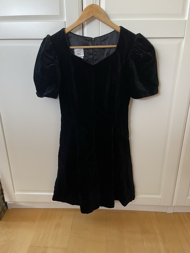 Laura ashley dress black - dress,